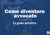 Come diventare avvocato