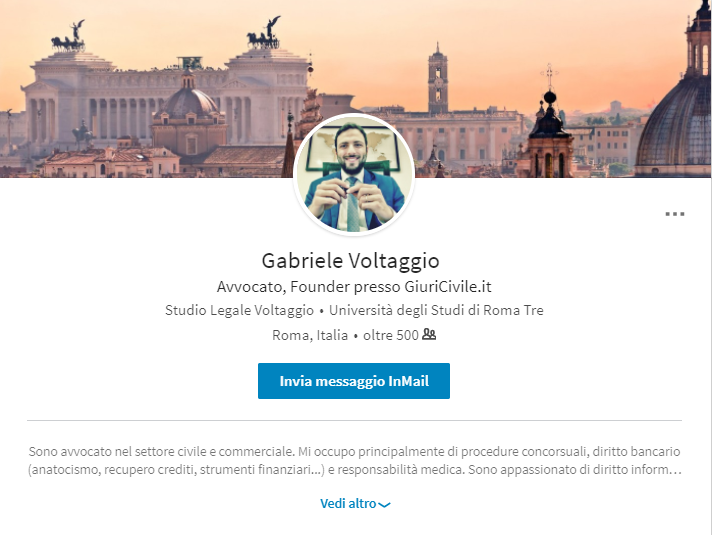 Scheda Linkedin