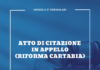 atto di citazione appello riforma cartabia