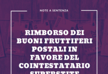 rimborso buoni fruttiferi postali