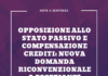 opposizione stato passivo compensazione crediti