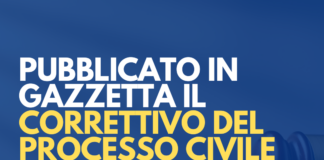 correttivo processo civile riforma cartabia