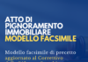 atto di pignoramento immobiliare correttivo riforma cartabia modello facsimile