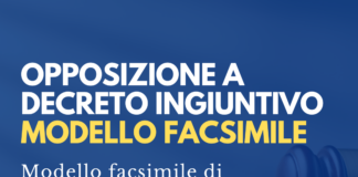 atto di citazione in opposizione a decreto ingiuntivo in tribunale riforma cartabia modello fac simile