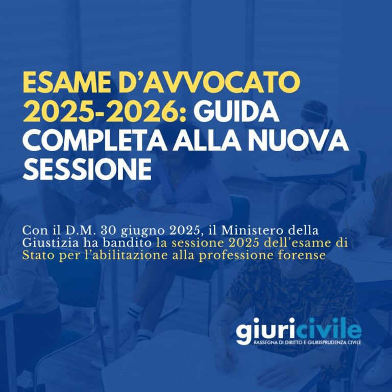 Esame Avvocato 2025-2026: bando, requisiti e prove