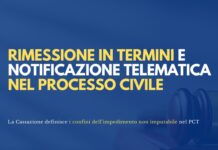 Notificazione telematica e decadenza: limiti alla rimessione in termini