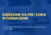 Esenzione IVA per i corsi di formazione – Commento alla Risposta dell’AdE n. 287/2025