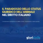 Dalla res al soggetto senziente: il paradosso dello status giuridico dell’animale nel diritto italiano
