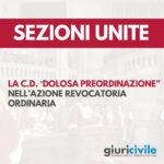 La c.d. ‟dolosa preordinazione” nell’azione revocatoria ordinaria