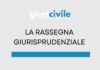 Rassegna giurisprudenziale del 25 marzo
