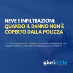 Neve e infiltrazioni: quando il danno non è coperto dalla polizza