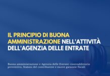 Il principio di buona amministrazione nell’attività dell’Agenzia delle Entrate