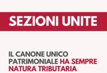 Il Canone Unico Patrimoniale ha sempre natura tributaria: le Sezioni Unite risolvono il conflitto di giurisdizione