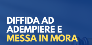 diffida ad adempiere e messa in mora modello fac-simile pdf