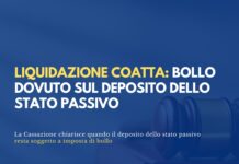 Liquidazione coatta: bollo dovuto sul deposito dello stato passivo