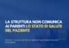 La struttura non comunica ai parenti lo stato di salute del paziente: nessuna responsabilità se i parenti non hanno lasciato il recapito