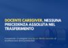 Docente caregiver, nessuna precedenza assoluta nel trasferimento