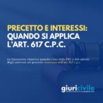 Precetto e interessi: quando si applica l’art. 617 c.p.c.