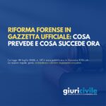 Riforma forense in Gazzetta Ufficiale: cosa prevede e cosa succede ora