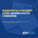 Buoni postali e residenti esteri: quando scatta l’esenzione