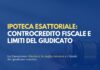 Ipoteca esattoriale: controcredito fiscale e limiti del giudicato