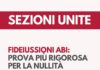Fideiussioni ABI: cosa decidono le Sezioni Unite