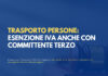 Trasporto marittimo di persone: l’esenzione IVA vale anche nei rapporti indiretti